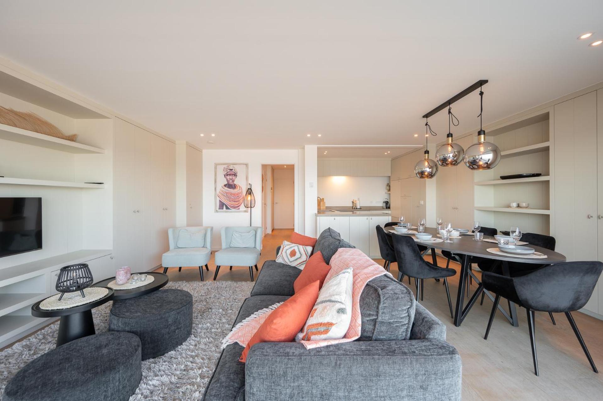 7E Verdiep Appartement Op De Zeedijk In Knokke Voor Max 6 Personen מראה חיצוני תמונה