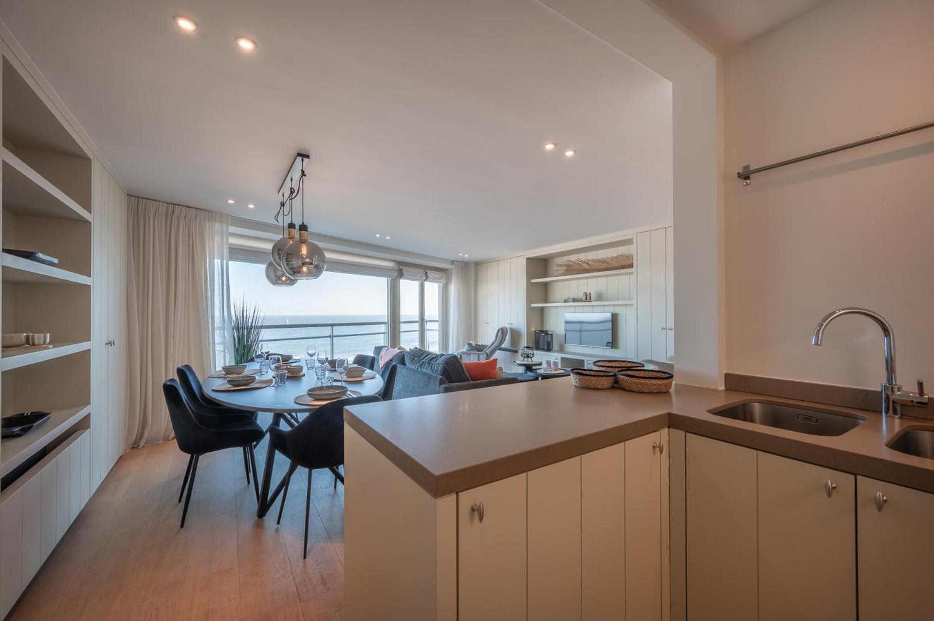 7E Verdiep Appartement Op De Zeedijk In Knokke Voor Max 6 Personen מראה חיצוני תמונה