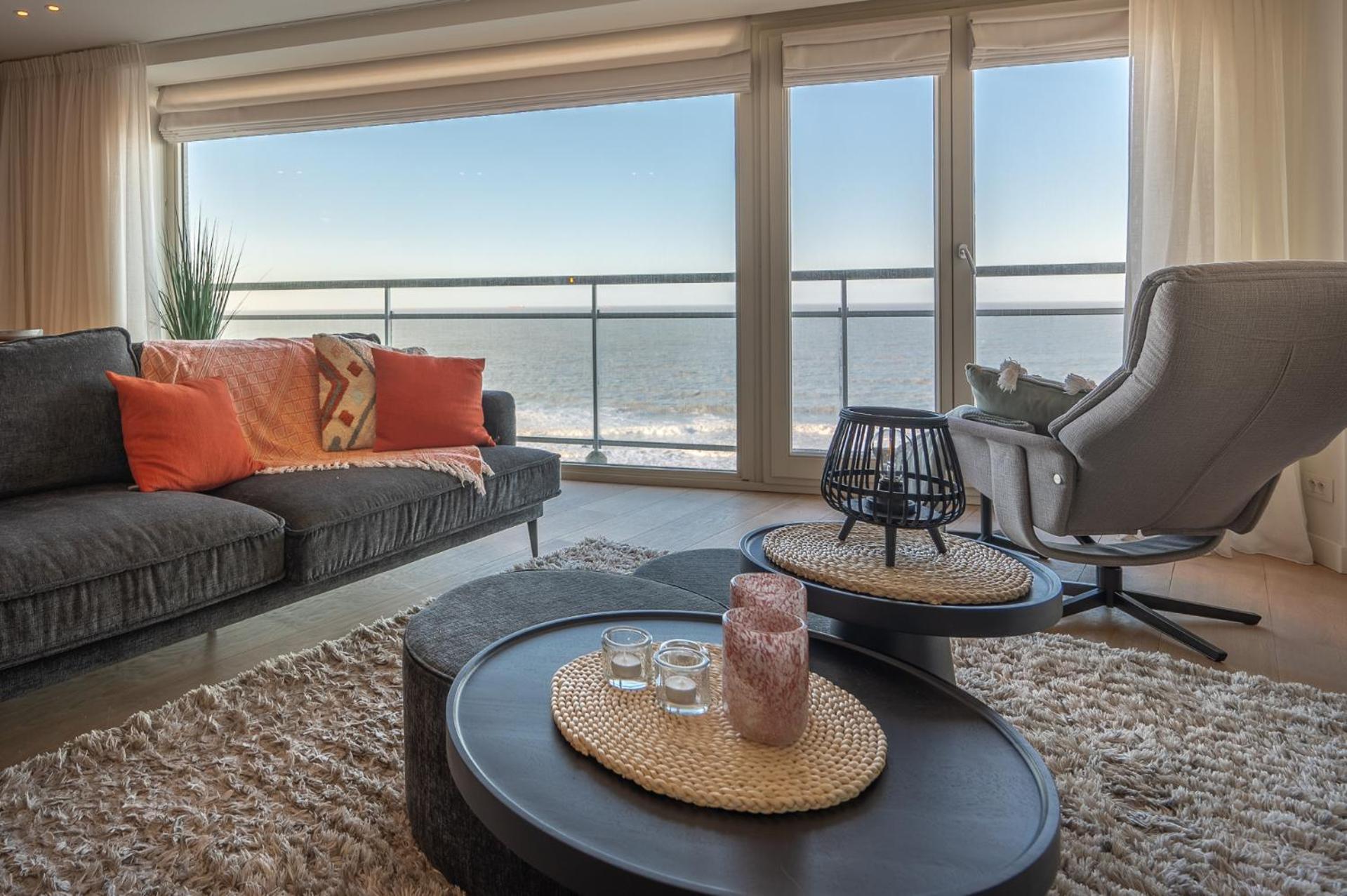 7E Verdiep Appartement Op De Zeedijk In Knokke Voor Max 6 Personen מראה חיצוני תמונה